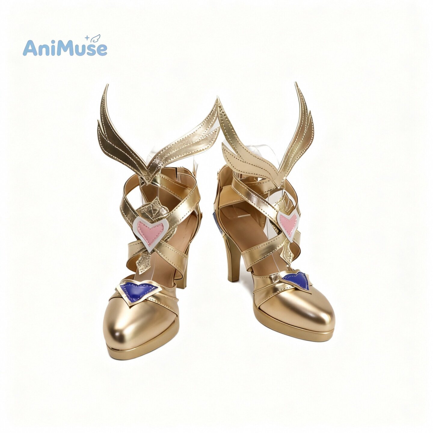 Cosplay Anime Shoes - 原神（ゲンシン）インパクト ‌ オデット コスプレ靴 ハイヒール靴 アニメ