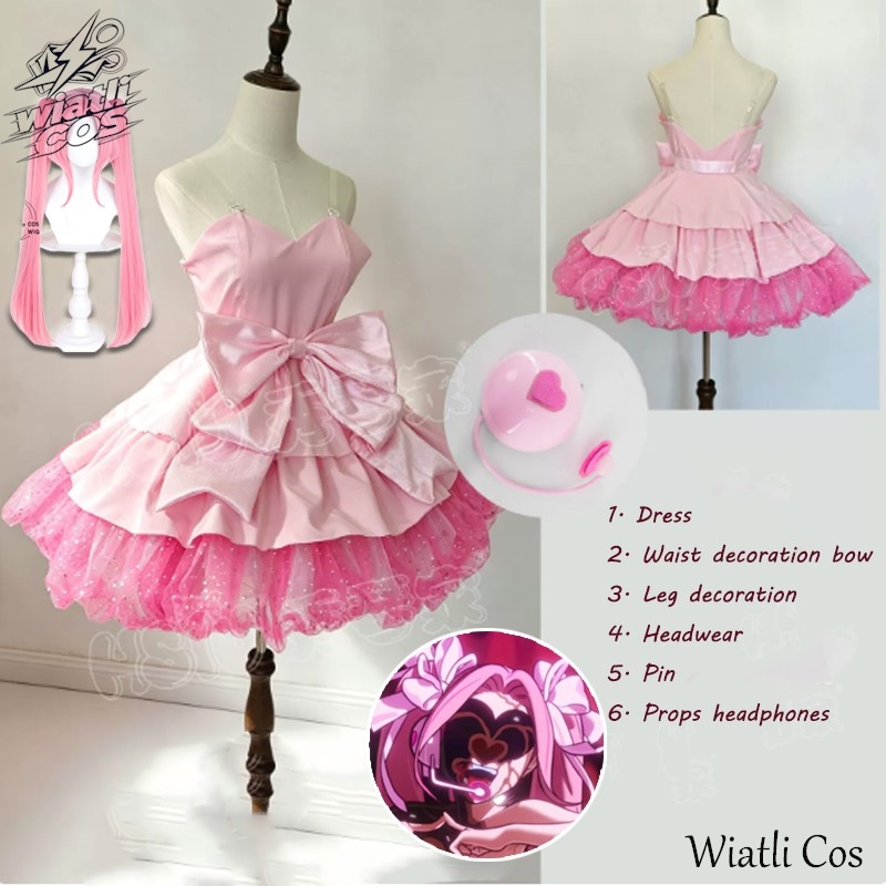 Anime Zombie Cosplay - Mizi Headwear Wiatli アニメエイリアンステージゾンビステージ Mizi コスプレ衣装ウィッグ小道具フルセットロールプレイハロウィンカーニバル女性