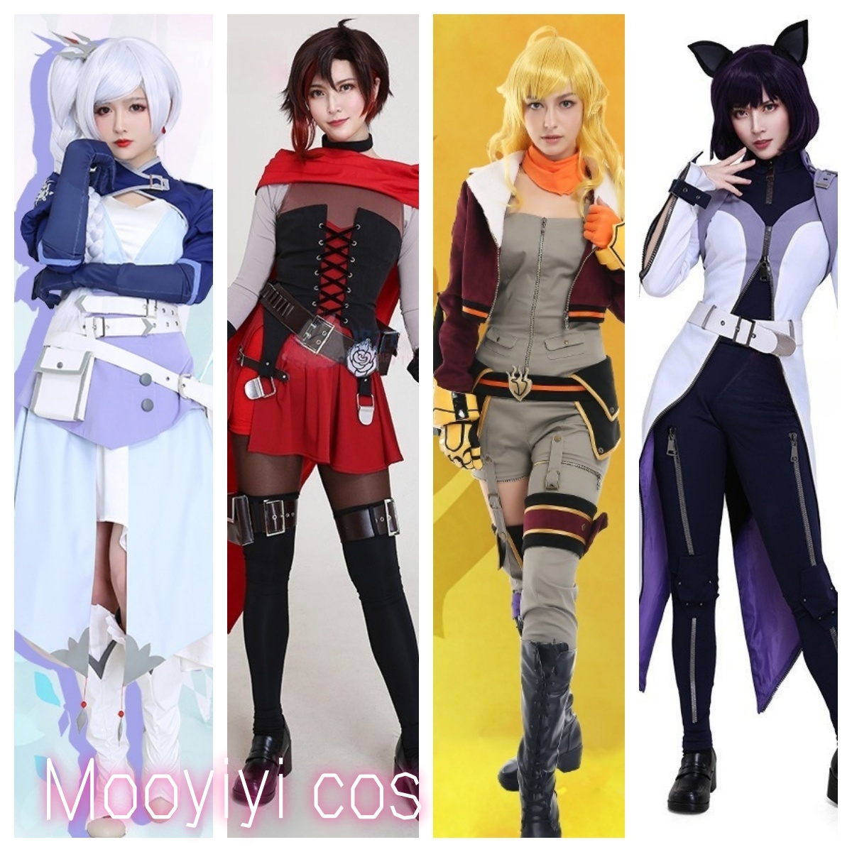 Anime Yang Cosplay - Mooyiyi cos 新しいワイス/ルビー/ヤンシャオロン/ブレイクコスプレ衣装ハロウィンクリスマスカスタマイズされたセクシーな衣装 Rwby 衣装