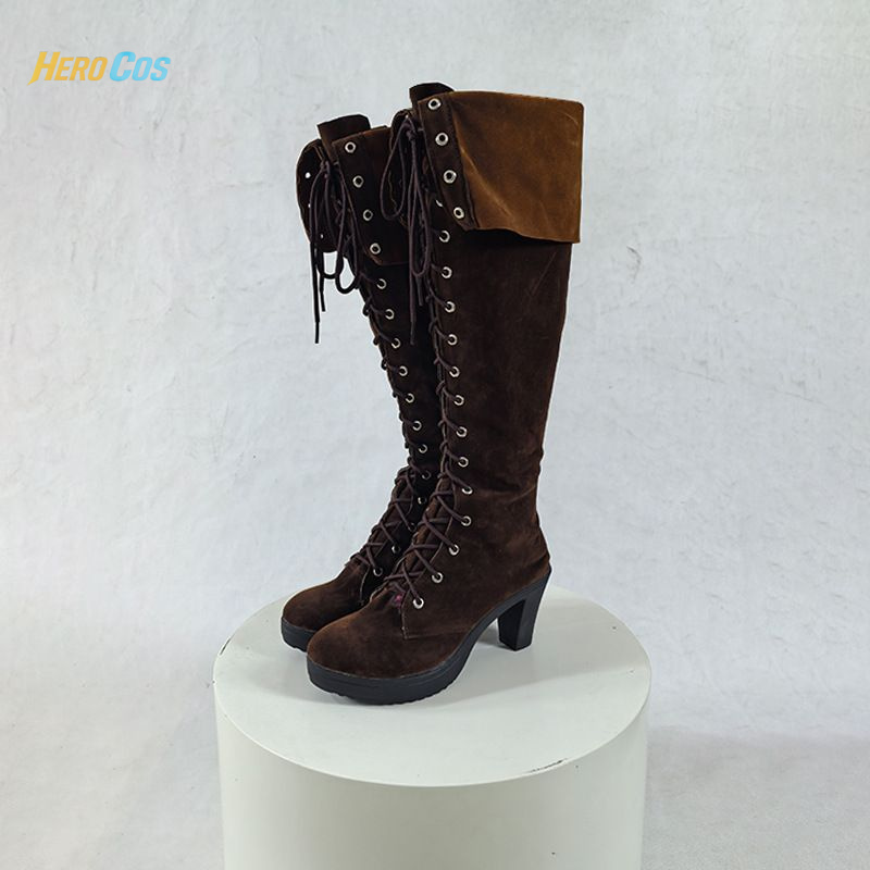 Cosplay Anime Shoes - ゲーム デビル クライ 4 レディ コスプレ