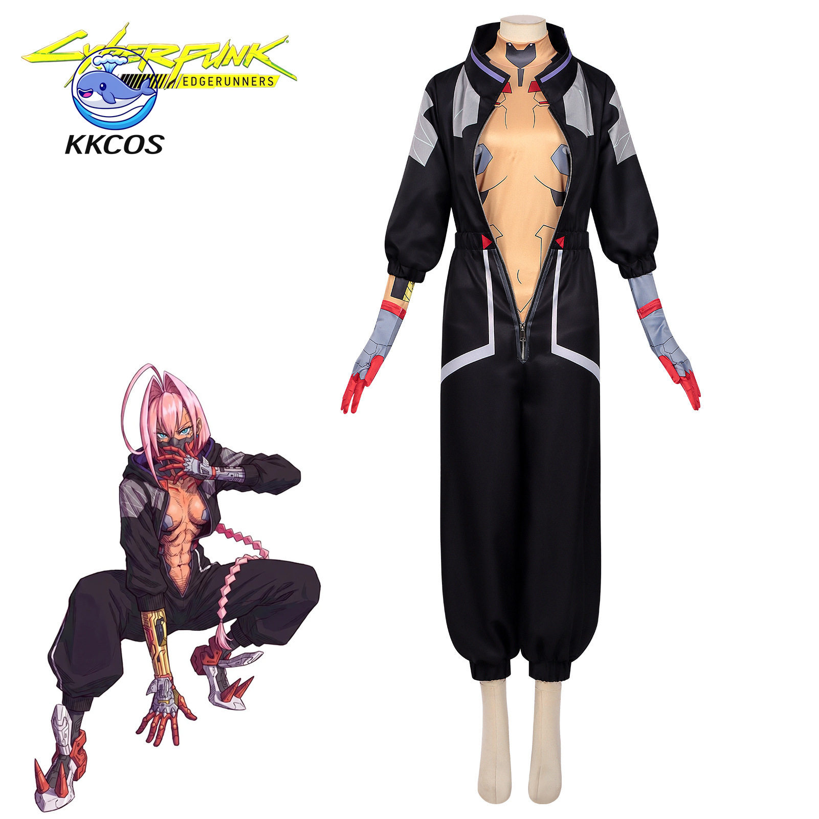 Anime Yang Cosplay - KKCos タリア・ヤン ‌ コスプレ衣装フルセットアニメロールプレイ服ハロウィンカーニバルパーティー