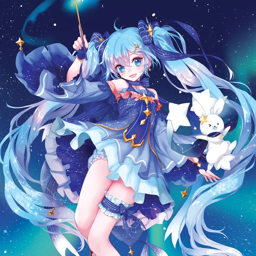 Anime Cosplay 2026 - 女の子用スノーミクコスプレ衣装、ダンスドレス、アニメ、和風可愛い、ロリータ、小学生向け2026