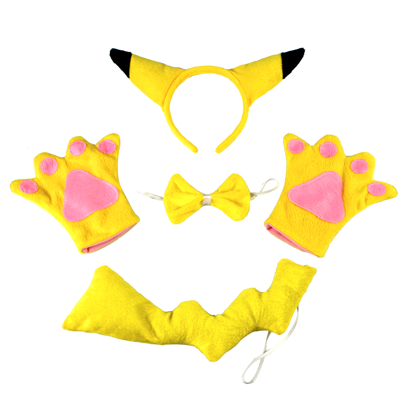 帽子、帽子、手袋、ドレス、パンツ、テールセット、女の子と男の - Anime Cosplay Simple のレビューと価格