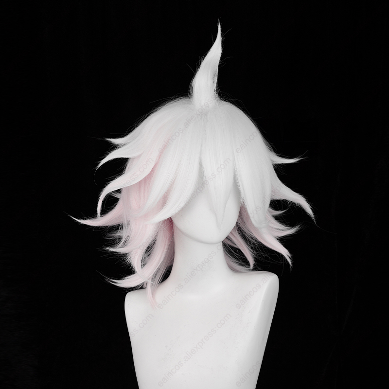 アニメ Nagito Kokueda コスプレウィッグ 37 - Cosplay Anime White Hair のレビューと価格