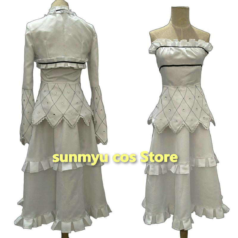 チドリ・ヨシノ コスプレ衣装 サイズカスタマイズ ハロウィン - Cosplay Anime White Hair のレビューと価格