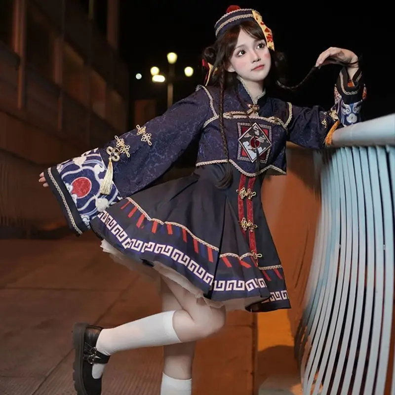 ロリータ中国風の甘いドレスかわいいアニメゾンビガールコスプレ - Anime Zombie Cosplay のレビューと価格