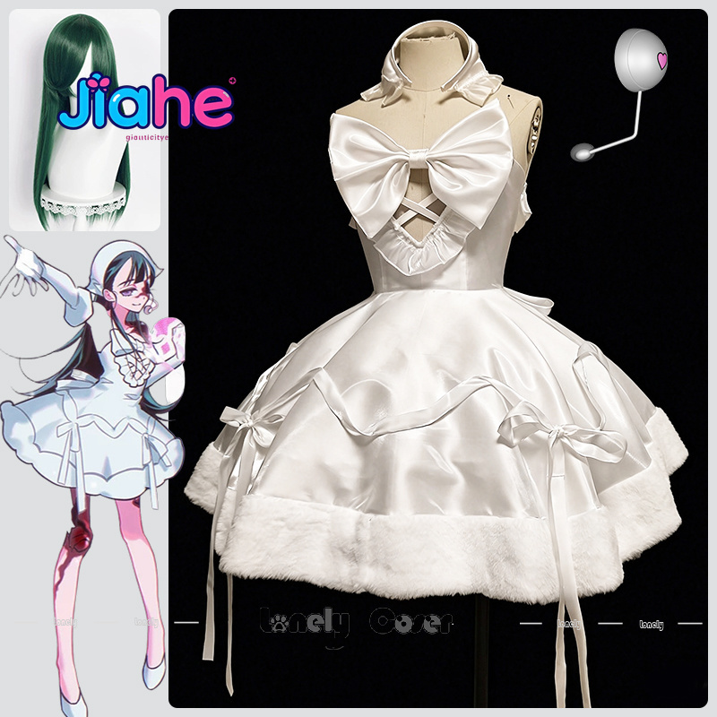 ゾンビステージスアコスプレ衣装ウィッグエイリアンステージ白い - Anime Zombie Cosplay のレビューと価格