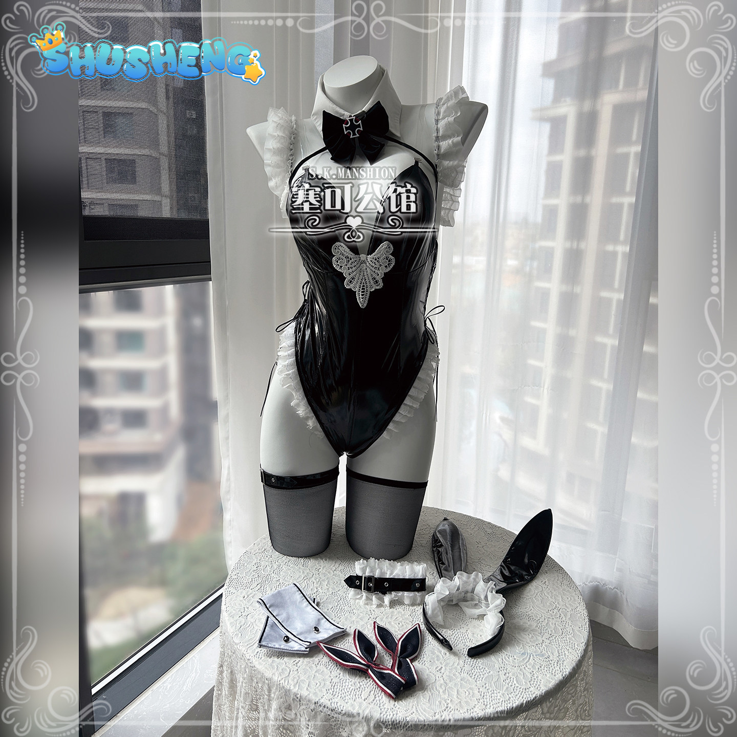 プリンツ・ユーゲン・アズールレーン KMS プリンツ・ユーゲ - Cosplay Anime Bunny Girl のレビューと価格