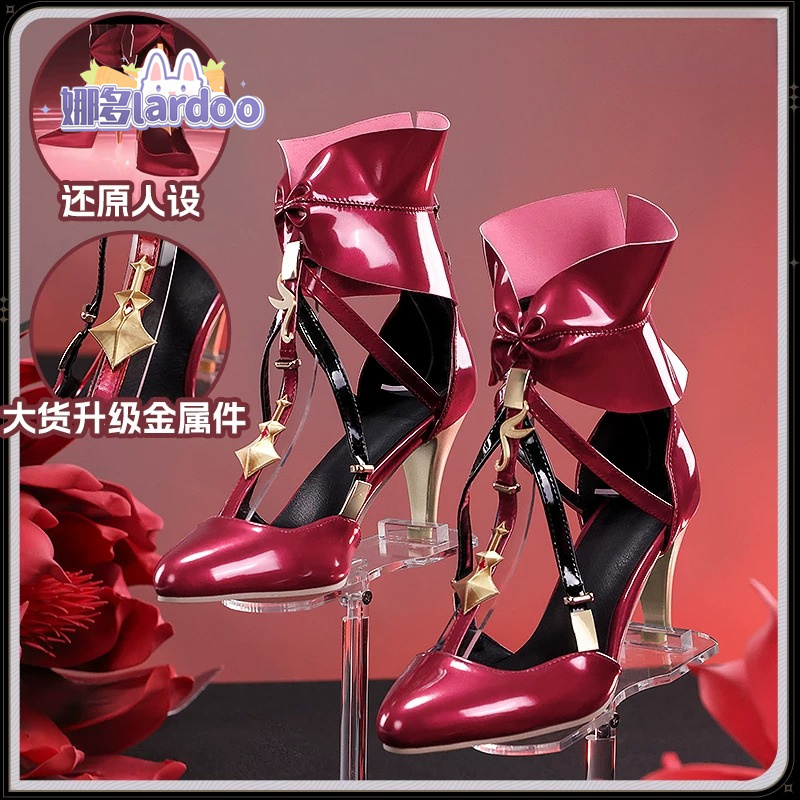 ゲーム Wuthering Waves フロロバ コスプレ靴 - Cosplay Anime Shoes のレビューと価格