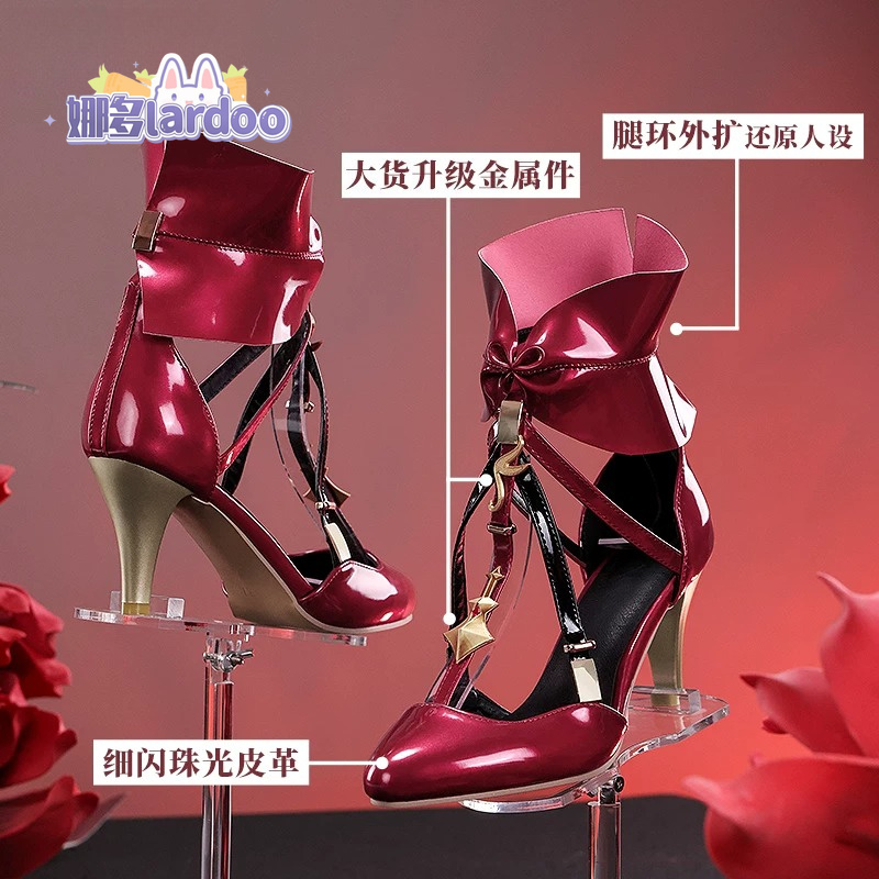 ゲーム Wuthering Waves フロロバ コスプレ靴 - Cosplay Anime Shoes のレビューと価格