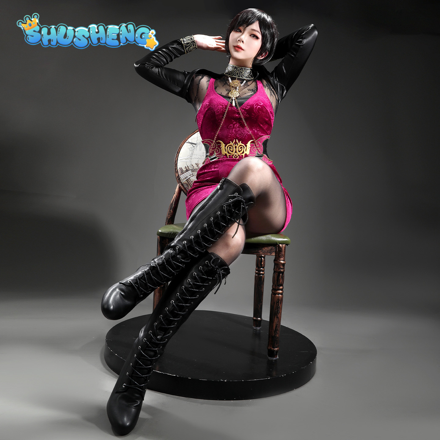 エイダ・ウォン 30 周年記念バイオハザードゲームバイオハザ - Cosplay Anime Shoes のレビューと価格