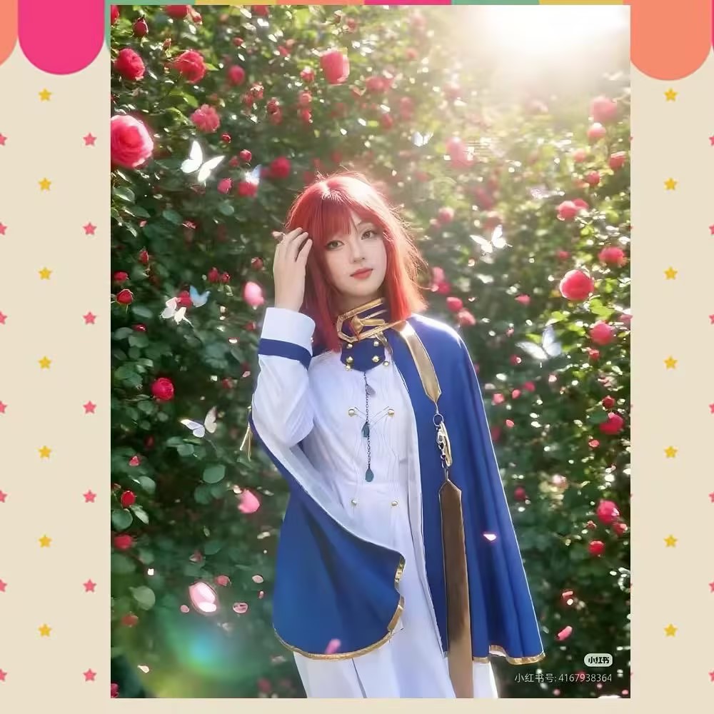 雪ゆきコスプレ衣装アニメ白雪姫赤髪のロールプレイスーツハロウ - Cosplay Anime White Hair のレビューと価格