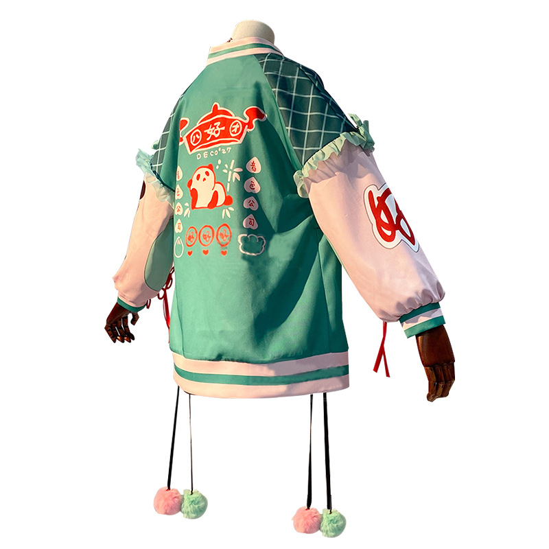 グリーンボンバージャケット ハオ・コレ・デ・イ・ナ・ノ フル - Anime Cosplay 2026 のレビューと価格