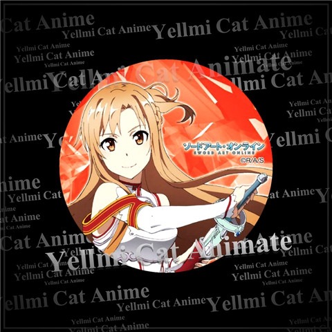 ソードアート・オンライン SAO アニメバッジ ブローチ ペ - Anime Cosplay Sword のレビューと価格