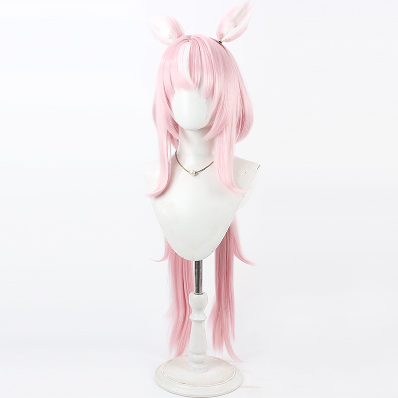 ヤン・ナリ コスプレウィッグ Vtuber ピンク ロング  - Anime Yang Cosplay のレビューと価格
