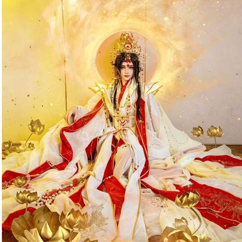 天官が喜びの神である謝憐を祝福するための王冠を戴く王子様の古 - Anime Cosplay Buy のレビューと価格