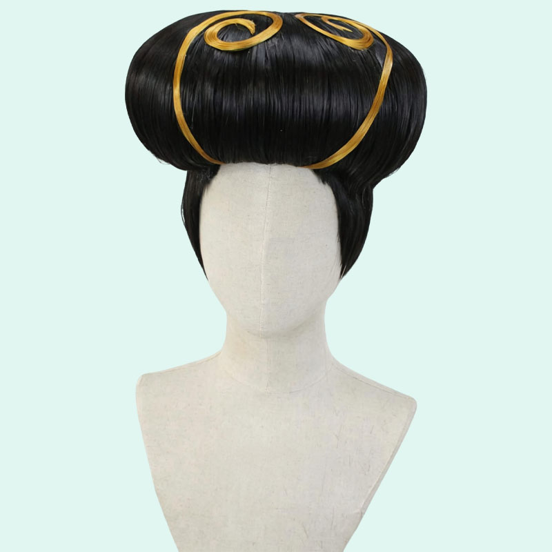 アニメ「ジョジョの奇妙な冒険」トール コスプレウィッグ 黒色 - Cosplay Anime Jojo のレビューと価格