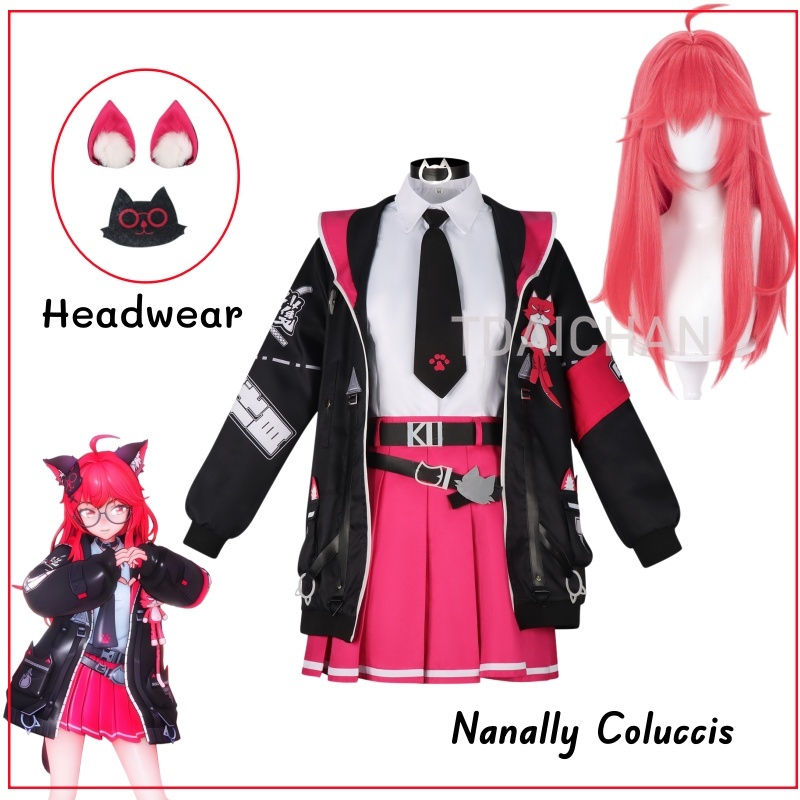 ネバーネス・トゥ・エバネス ナナリー・コルッチシ コスプレ衣 - Anime Cosplay Pink のレビューと価格