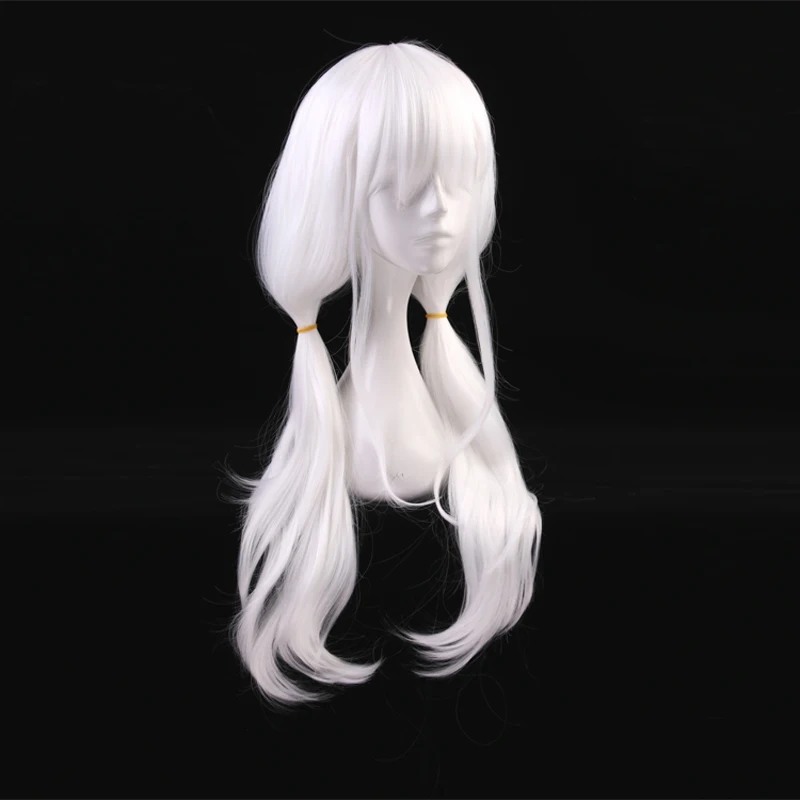 コスプレダンガンロンパ-複数のチャーム,白いかつら,耐熱性, - Cosplay Anime White Hair のレビューと価格