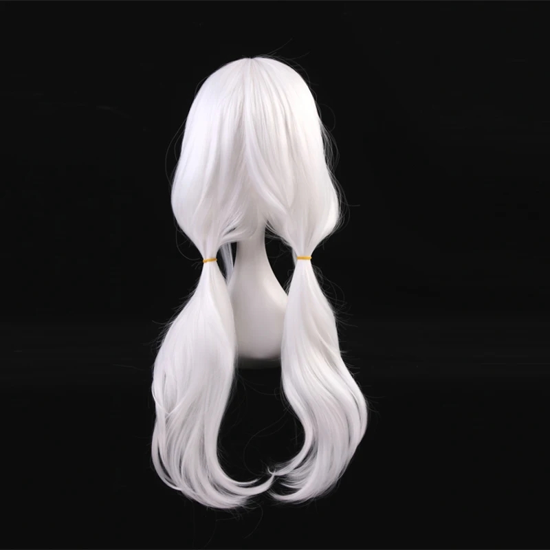 コスプレダンガンロンパ-複数のチャーム,白いかつら,耐熱性, - Cosplay Anime White Hair のレビューと価格