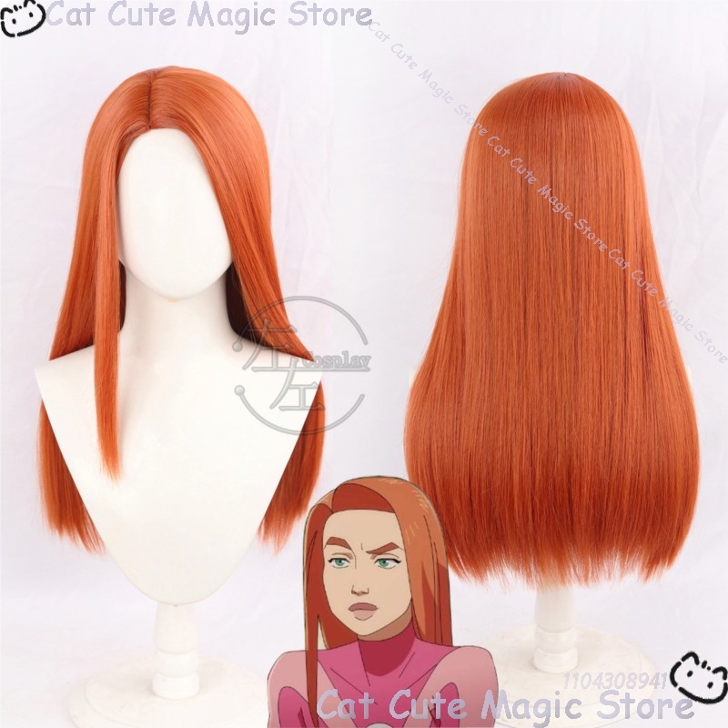 サマンサ・イブ・ウィルキンス アトム・イブ アニメ インビン - Anime Cosplay Long Hair のレビューと価格