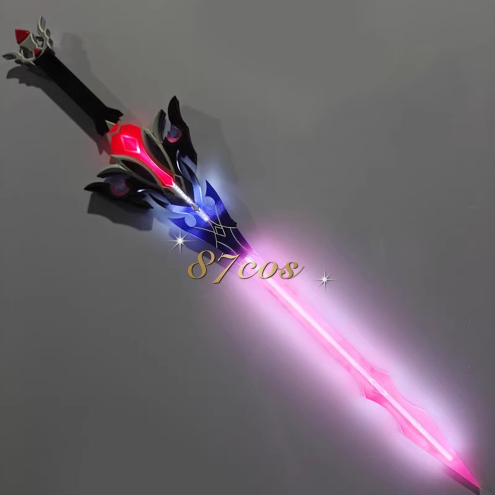 115 センチメートルデュリン剣原神インパクト発光小道具コス - Anime Cosplay Sword のレビューと価格