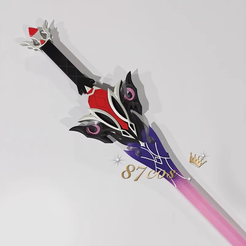 115 センチメートルデュリン剣原神インパクト発光小道具コス - Anime Cosplay Sword のレビューと価格