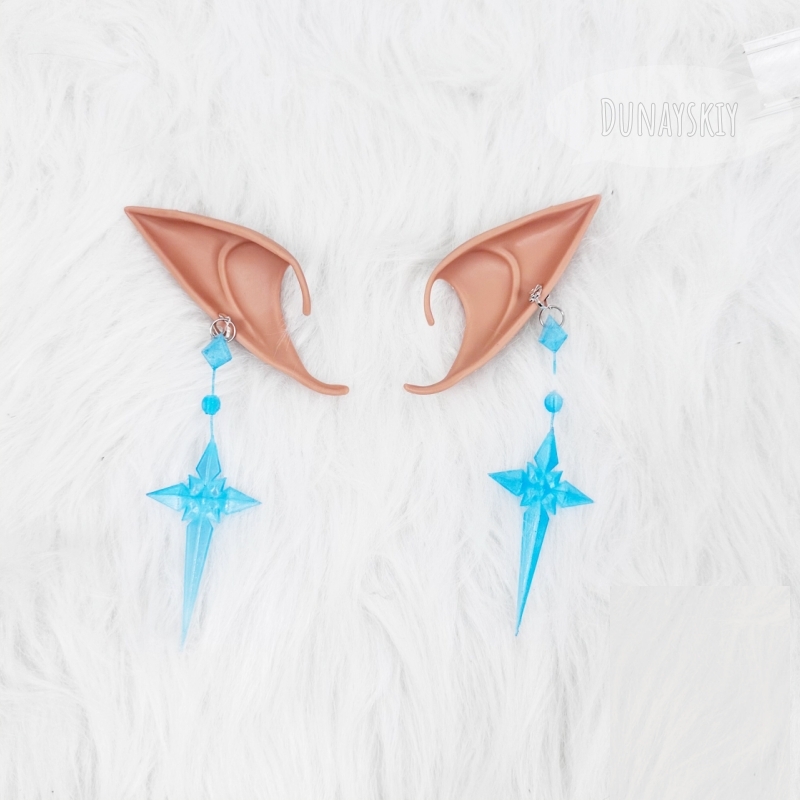 原神 アナスタシア シルバーグレー グラデーション ロングカ - Anime Cosplay Long Hair のレビューと価格