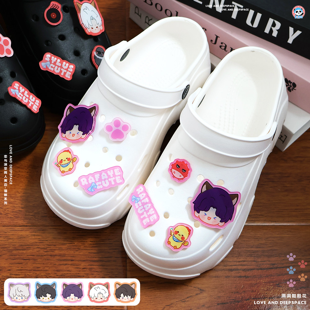 愛とディープスペース ラファエル・シラス・カレブ クロッグシ - Cosplay Anime Shoes のレビューと価格